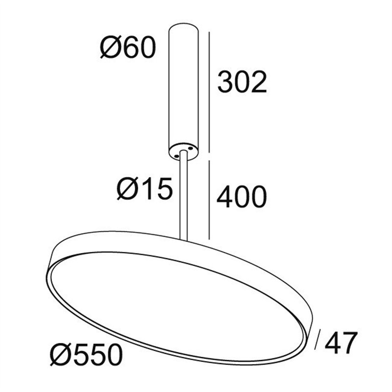 Delta Light MULTINOVA 55 OK 400 Ceiling lamp