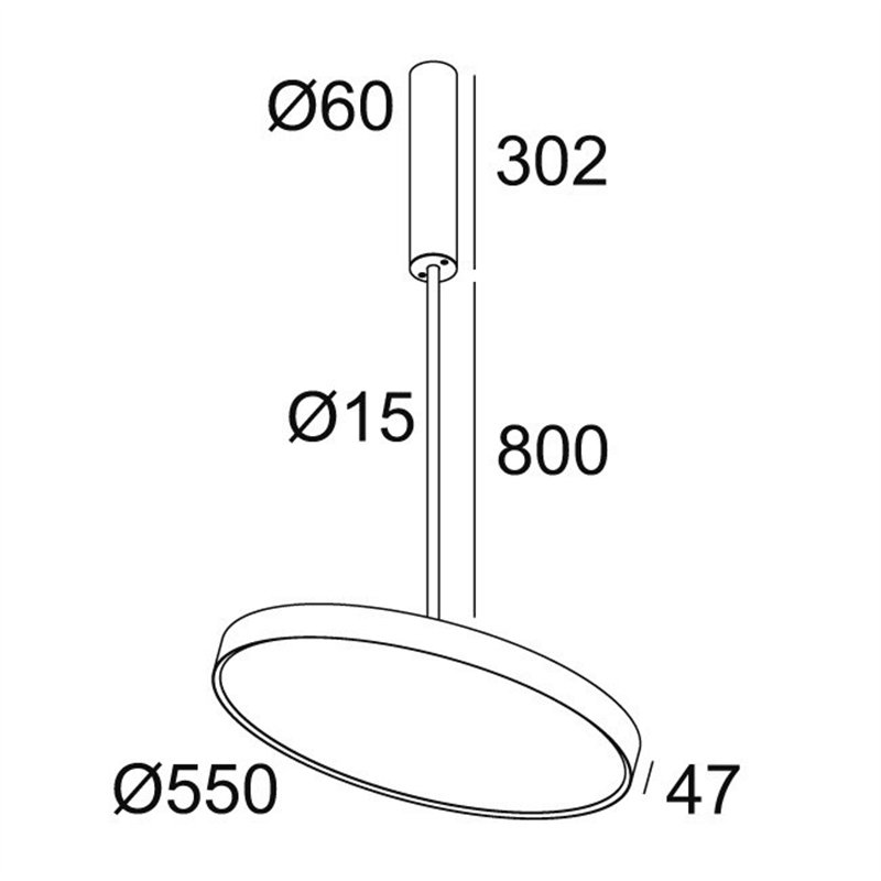 Delta Light MULTINOVA 55 OK 800 PRISM Deckenlampe