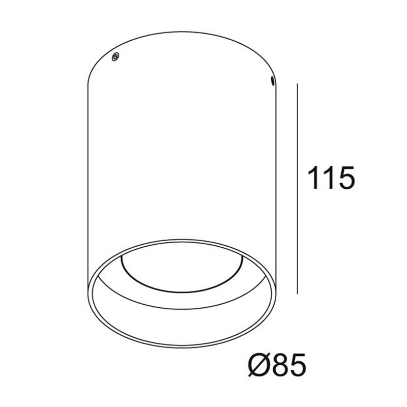 Delta Light QOBY X R DIM8 Deckenlampe