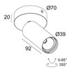 Delta Light SPY 39 ON Ceiling lamp