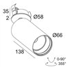 Delta Light SPY 66 CLIP Deckenlampe