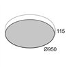 Delta Light SUPERNOVA LINE 95 / Decken- / Hängelampe