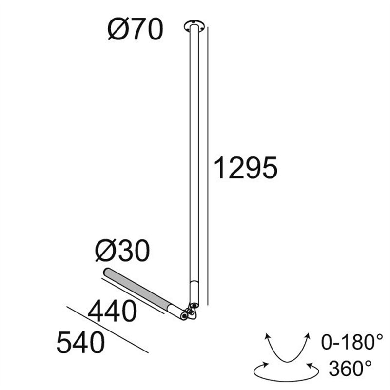 Delta Light XY180 S121 Ceiling lamp