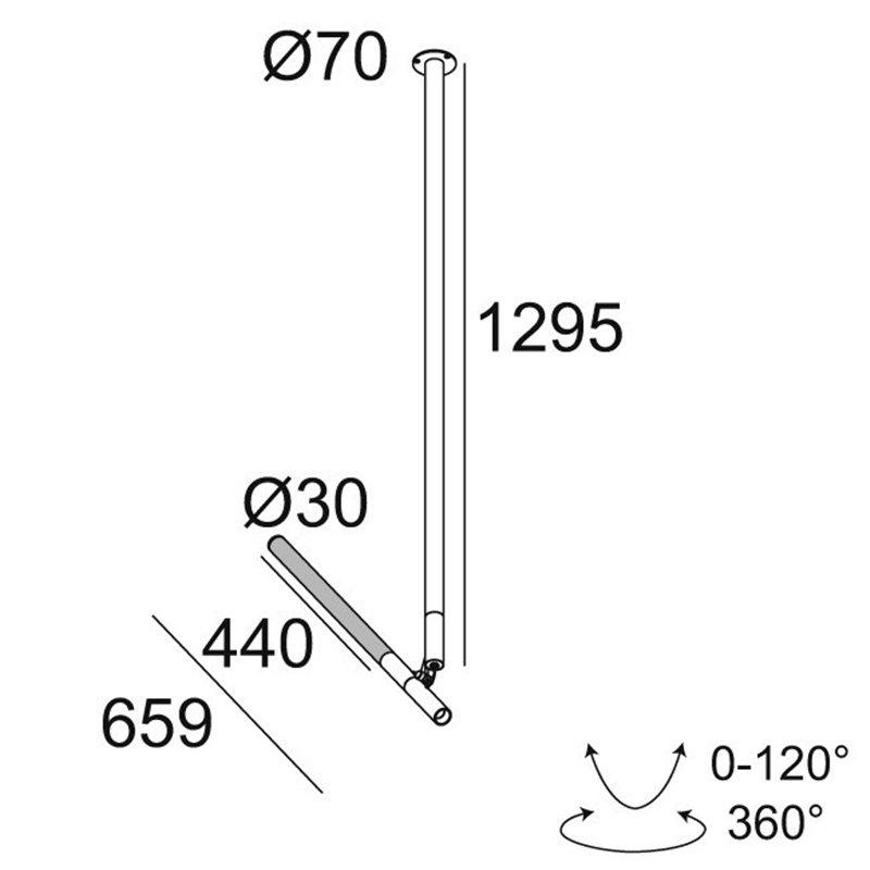 Delta Light XY180 S121 MINI Ceiling lamp