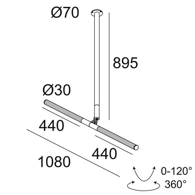 Delta Light XY180 S82 Ceiling lamp