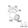Delta Light SPYCO ON 1 AC Deckenlampe