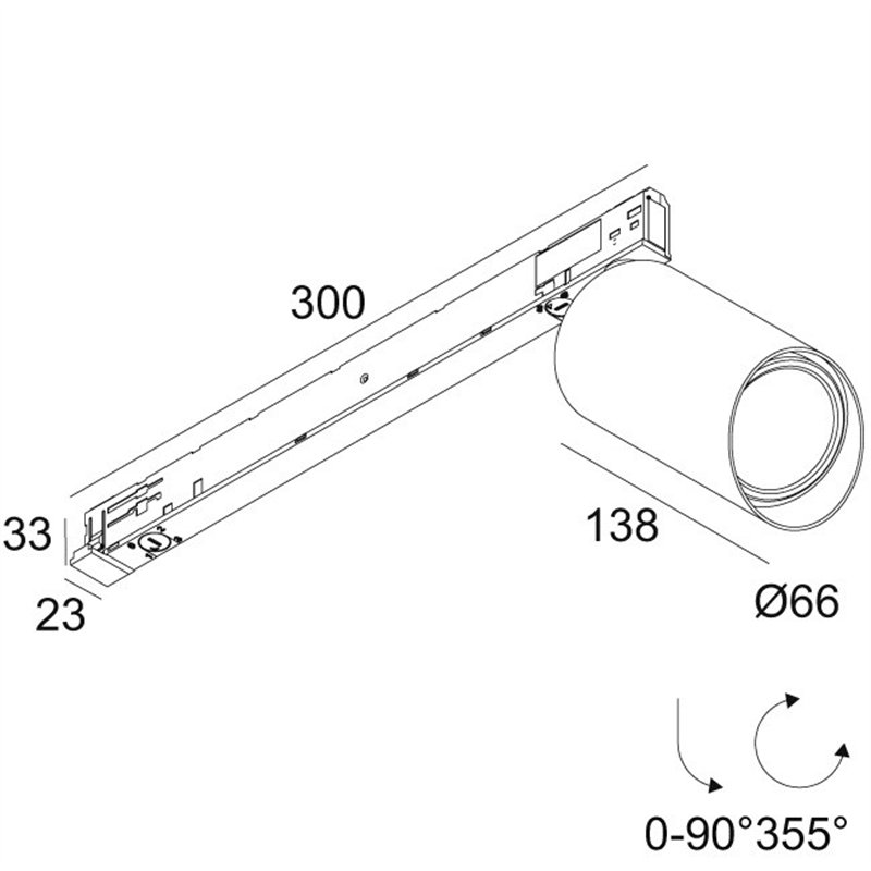 Delta Light SPY 66 WALLWASH Ceiling lamp