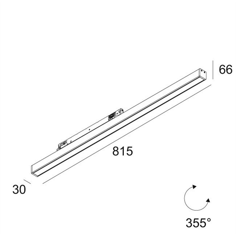 Delta Light LED LINE OK 930 ADM SLIM Deckenlampe