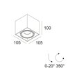 Delta Light MINIGRID On 150 Soft DIM8 Deckenlampe