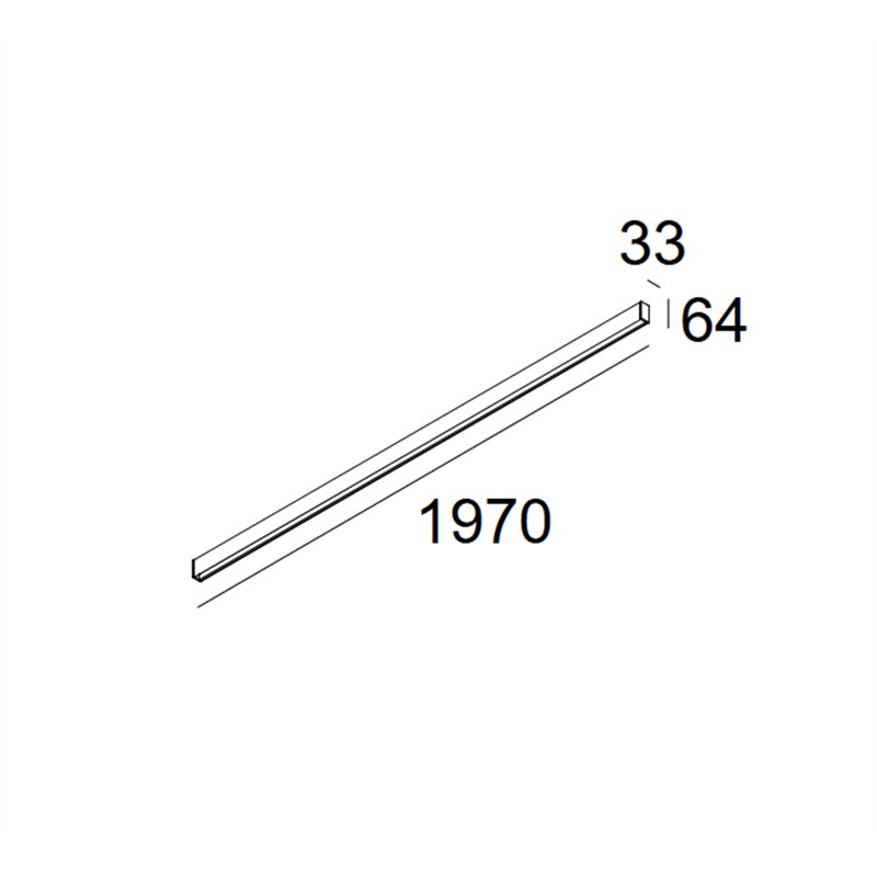 Delta Light SHIFTLINE M26H + SBL 2m DIM5 Ceiling lamp