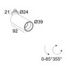 Delta Light Spy 39 Plug Focus ceiling lamp