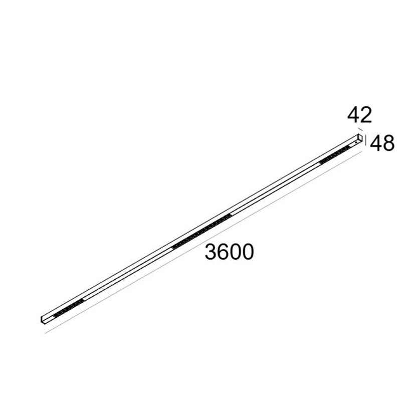 Delta Light INFORM 40 SQ 360 PDS DOWN DIM5 Ceiling lamp