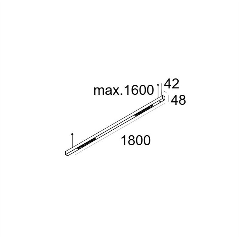 Delta Light INFORM 40 SQ 180 PDS DOWN-UP DIM5 Ceiling lamp