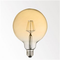 Delta Light LED FILAMENT GL125 E27 8W 2700K - GOLD