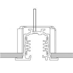 Delta Light TRACK 3F DIM IN - INSIDE CLIP