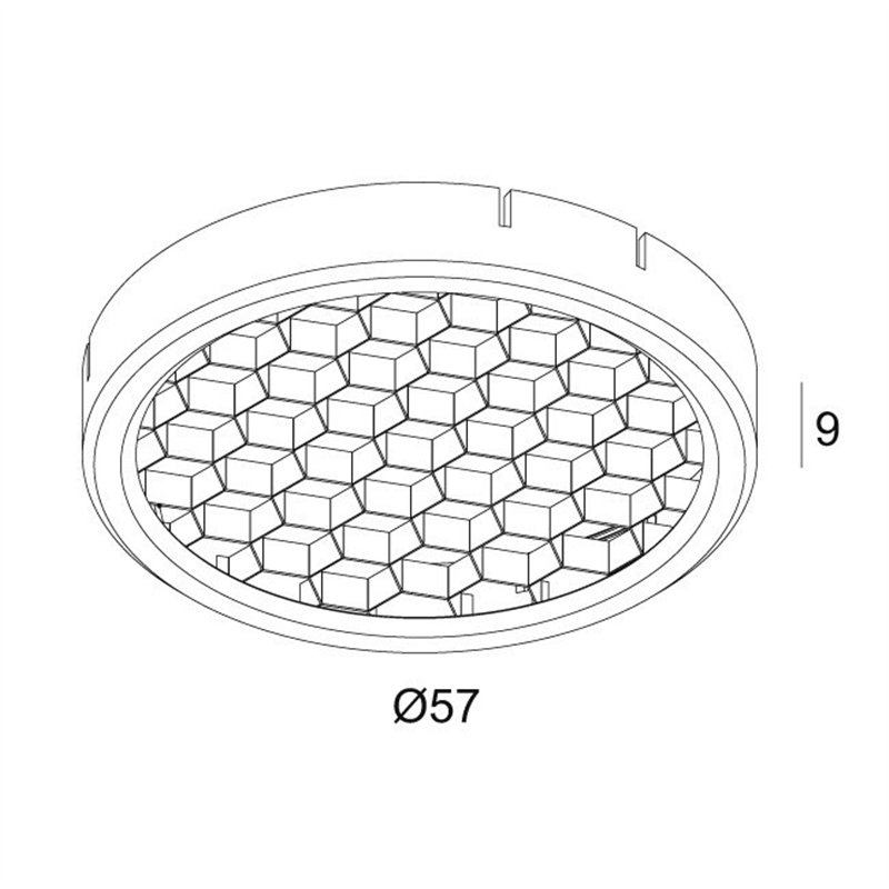 Delta Light ENTERO S HONEYCOMB DOUBLE USE