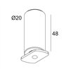 Delta Light Slm26L - Ceiling Fixation