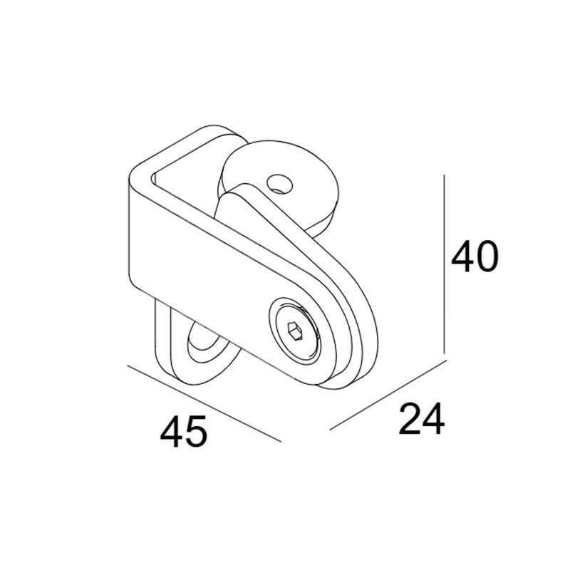 Delta Light Mikaline - Fixation H/V Flex