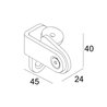 Delta Light Mikaline - Fixation H/V Flex