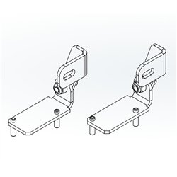 Delta Light FTL35 Wall Grazer - TILT SET