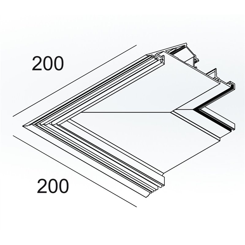 Delta Light SPT PRO - CORNER SET 90° EXT