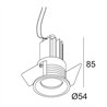 Delta Light MICRO REO Recessed spot