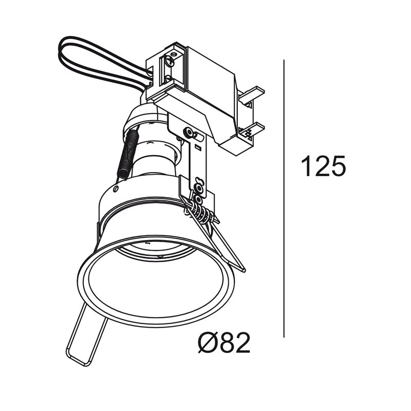 Delta Light DEEP RINGO Hi S1 Recessed spot