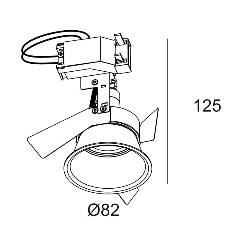 Delta Light DEEP RINGO Hi S2 Recessed spot