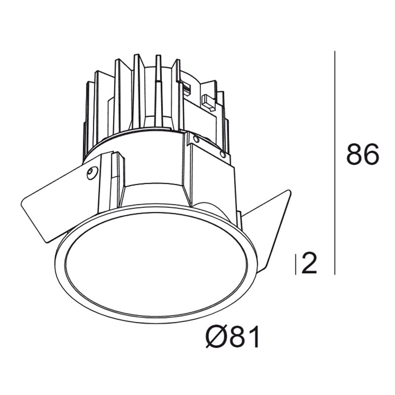 Delta Light DEEP RINGO LED IP Einbaustrahler
