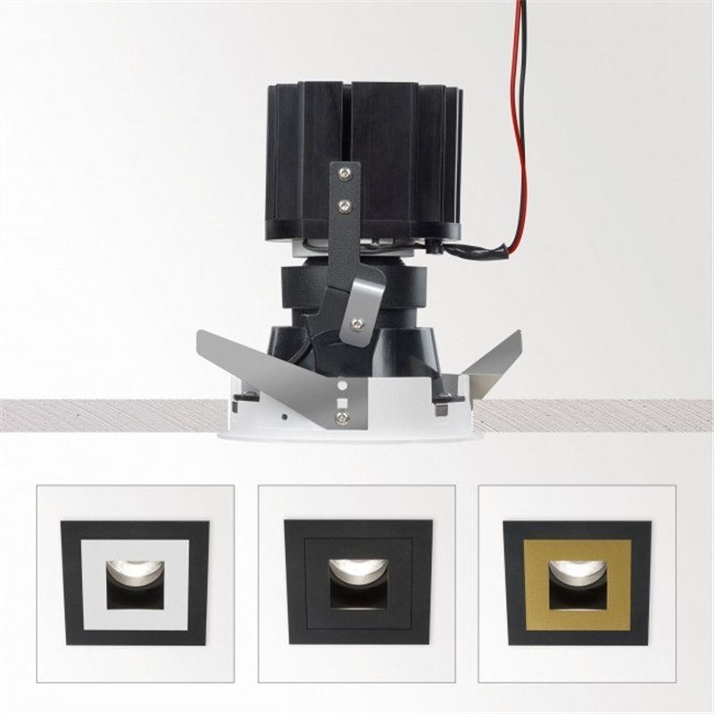Delta Light iMAX II SQUARE ADJUSTABLE MP Recessed spot