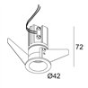 Delta Light MICROSPY IN Recessed spot