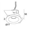 Delta Light MINI REO II Einbaustrahler