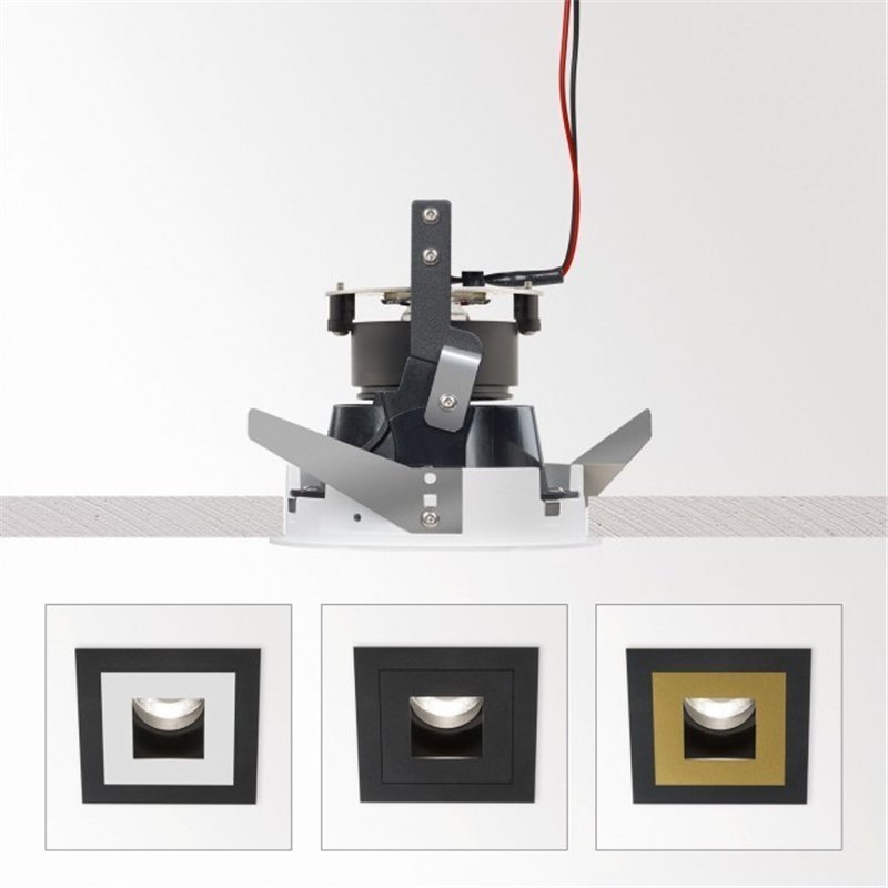 Delta Light iMAX II SQUARE ADJUSTABLE CL6 Einbaustrahler