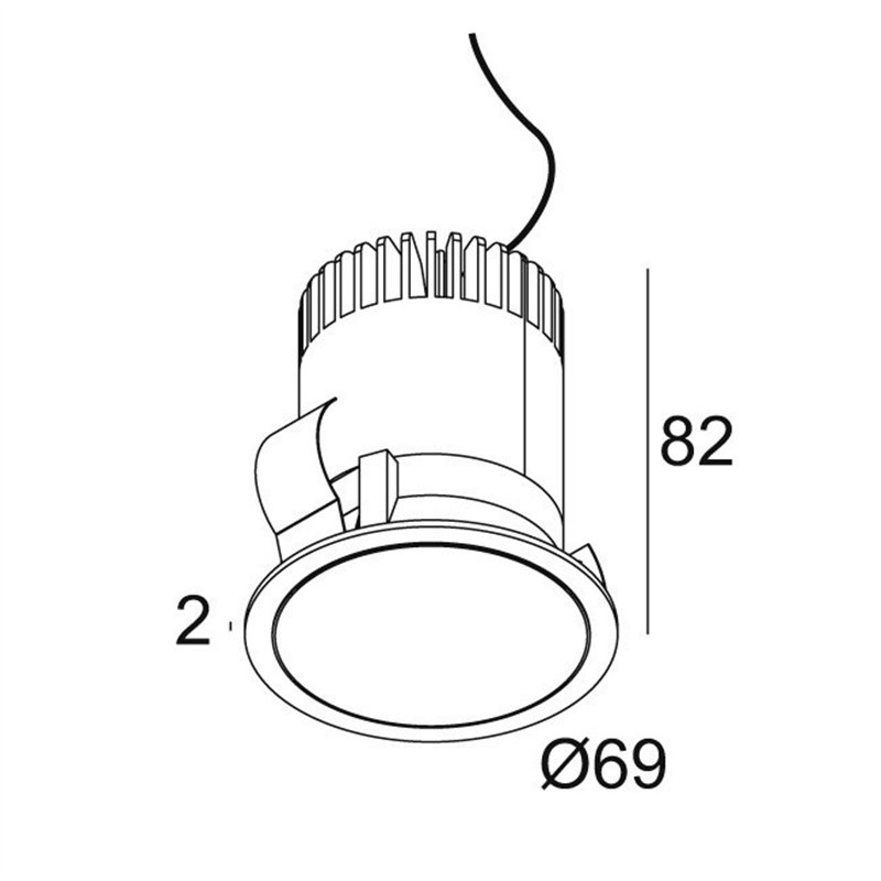Delta Light MINI PARTOU IP Einbaustrahler