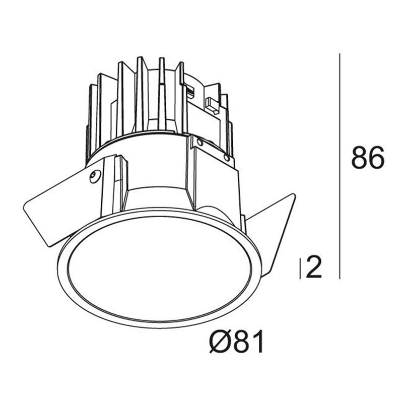 Delta Light DEEP RINGO LED Einbaustrahler