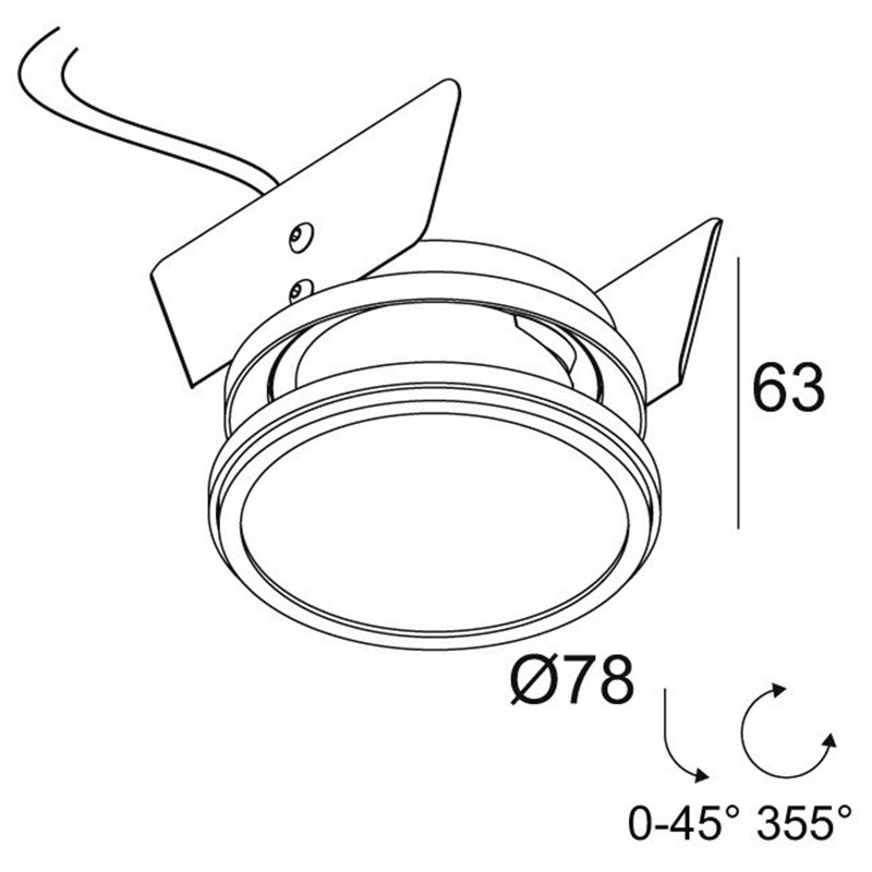Delta Light HALOSCAN ST MP Recessed spot