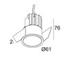 Delta Light MINI DEEP RINGO II Recessed spot