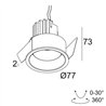 Delta Light MINI DEEP RINGO II OK Recessed spot
