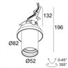 Delta Light SPY 52 TRIMLESS TW Einbaustrahler