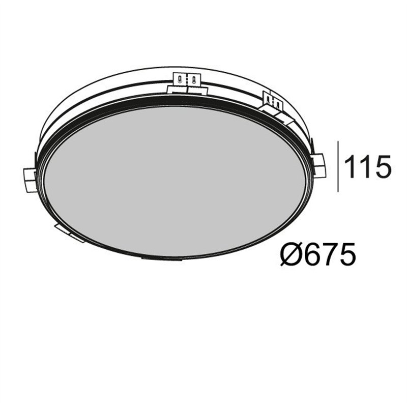Delta Light SUPERNOVA LINE 65 TRIMLESS Built in spot