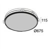 Delta Light SUPERNOVA LINE TRIMLESS 65 TW WD Einbaustrahler