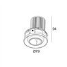 Delta Light ENTERO RD-S TRIMLESS WALLWASH Einbaustrahler