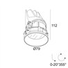 Delta Light ENTERO RD-S TRIMLESS IP Einbaustrahler