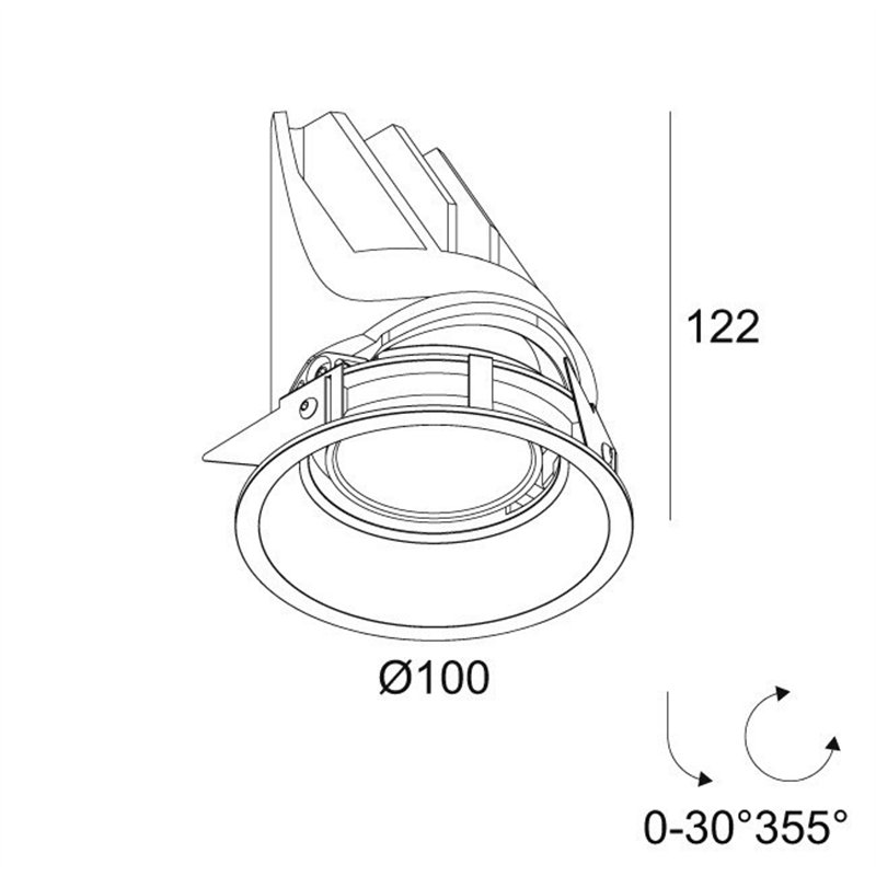 Delta Light ENTERO RD-M SOFT Einbaustrahler