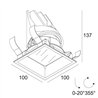 Delta Light ENTERO SQ-M IP Built in spot