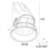 Delta Light ENTERO RD-L IP TW Einbaustrahler