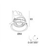 Delta Light Entero Rd-S Soft recessed spot