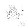 Delta Light ENTERO SQ-S TRIMLESS IP SOFT Einbauspot