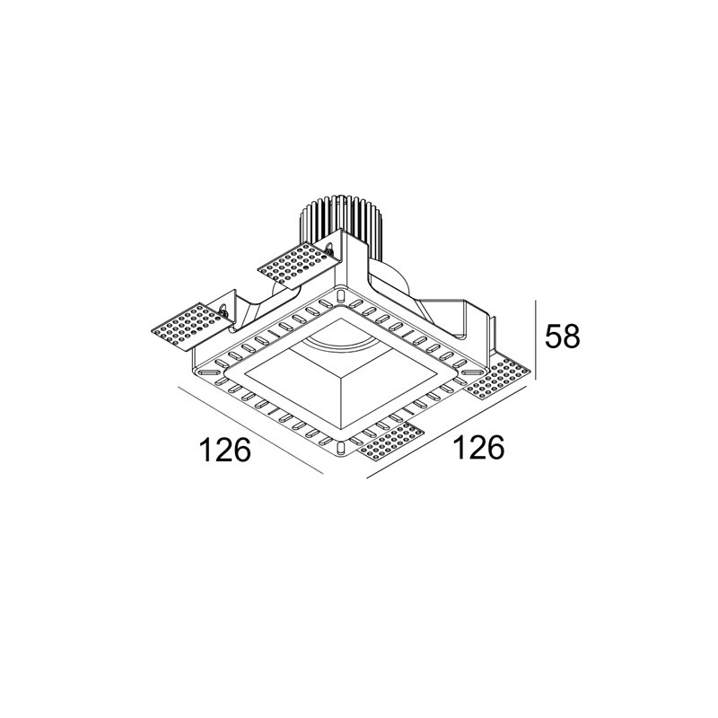 Delta Light Gyn Ds 1 recessed spot