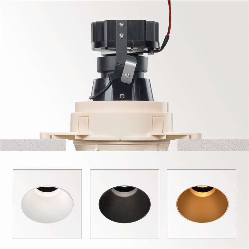 Delta Light Imax II Round Adjustable Trimless Lp Recessed spot